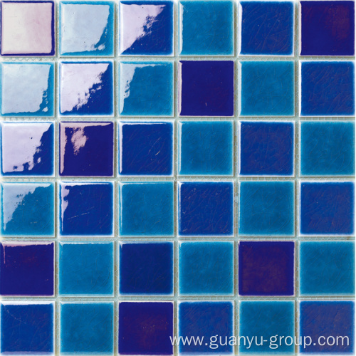 Color Mixed Porcelain Mosaic Tile